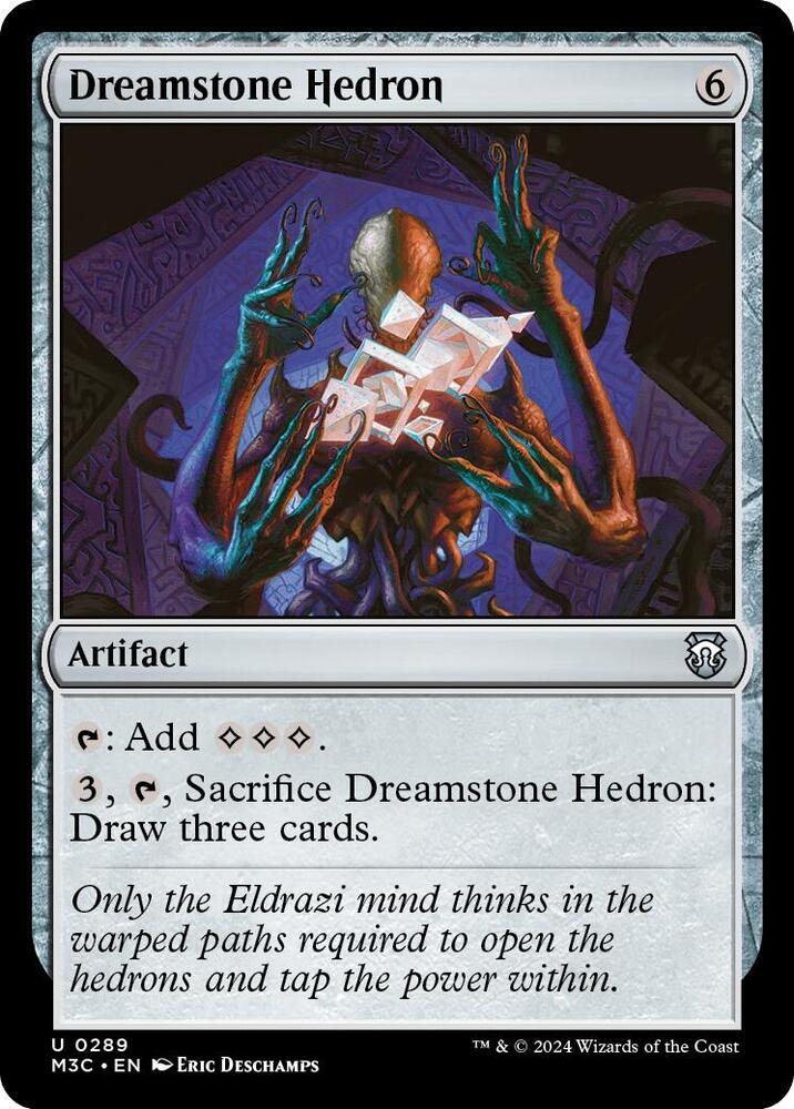 Dreamstone Hedron (Ripple Foil) [Commander: Modern Horizons 3] 289