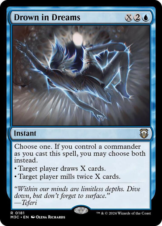 Drown in Dreams (Ripple Foil) [Commander: Modern Horizons 3] 181