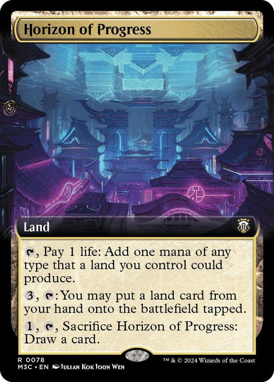 Horizon of Progress (Extended Art) [Commander: Modern Horizons 3] 78