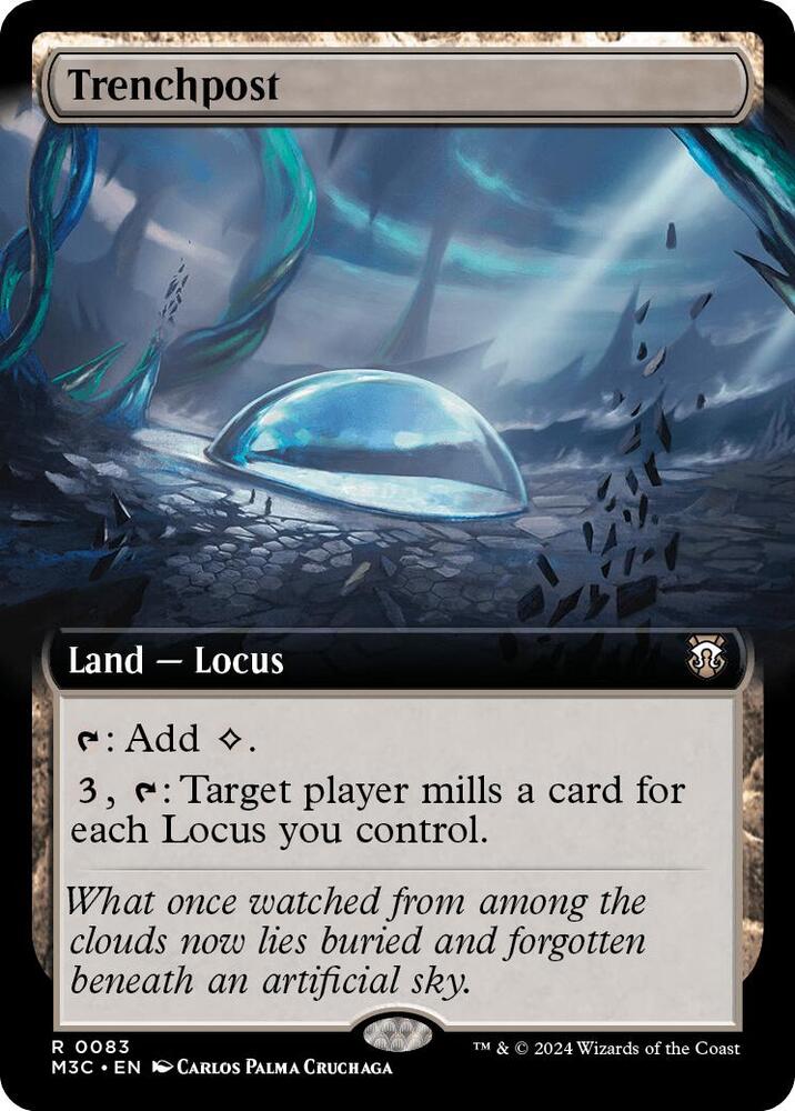 Trenchpost (Extended Art) [Commander: Modern Horizons 3] 83