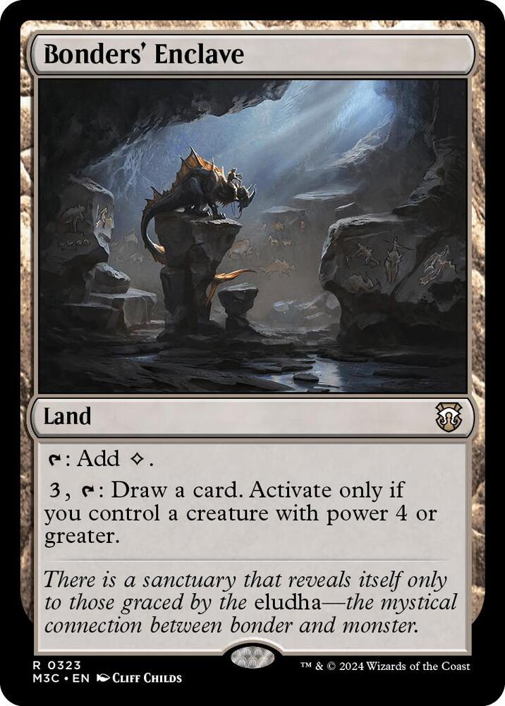 Bonders' Enclave (Ripple Foil) [Commander: Modern Horizons 3] 323