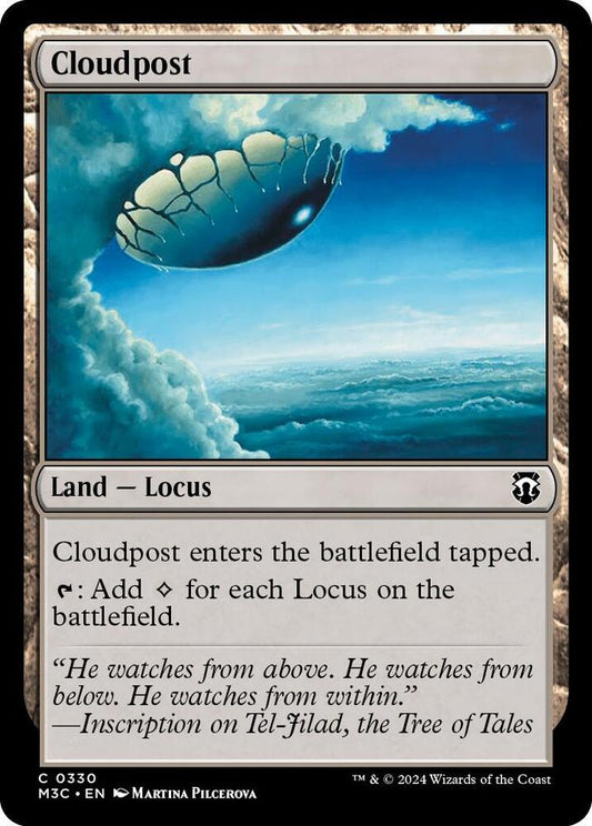 Cloudpost (Ripple Foil) [Commander: Modern Horizons 3] 330