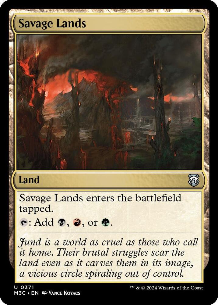 Savage Lands [Commander: Modern Horizons 3] 371