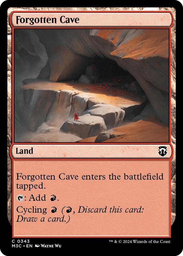 Forgotten Cave [Commander: Modern Horizons 3] 343