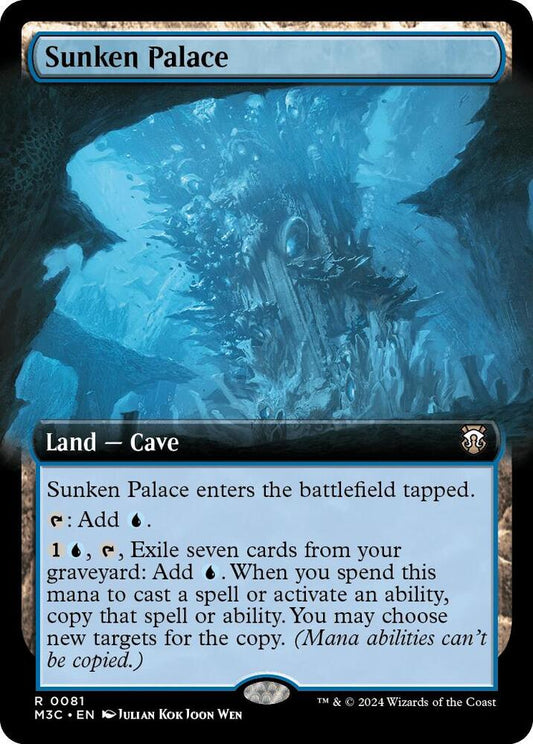 Sunken Palace (Extended Art) (Ripple Foil) [Commander: Modern Horizons 3] 81