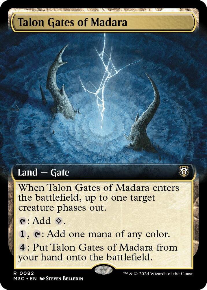 Talon Gates of Madara (Extended Art) (Ripple Foil) [Commander: Modern Horizons 3] 82