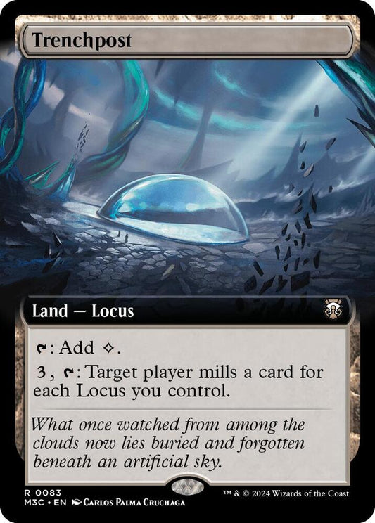 Trenchpost (Extended Art) (Ripple Foil) [Commander: Modern Horizons 3] 83