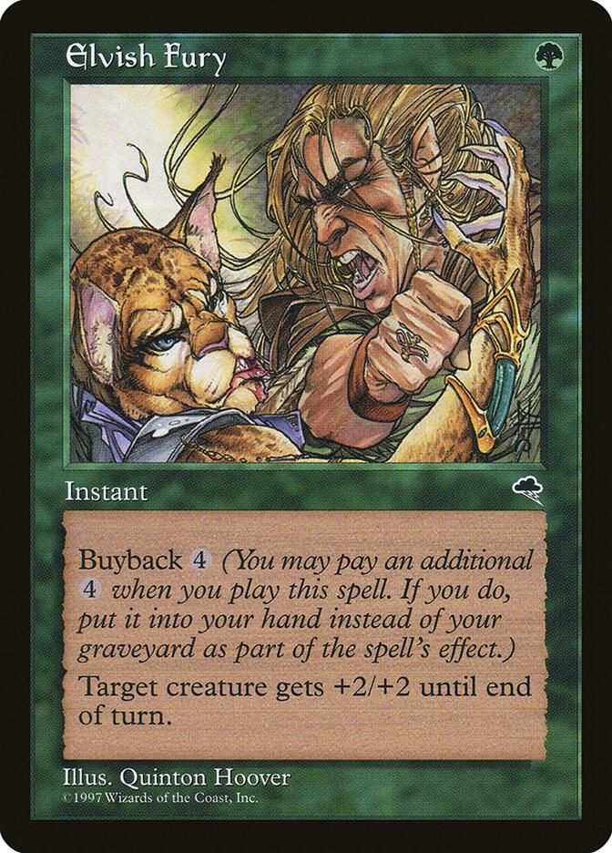 Elvish Fury [Tempest] 226