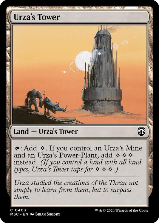 Urza's Tower (Ripple Foil) [Commander: Modern Horizons 3] 403
