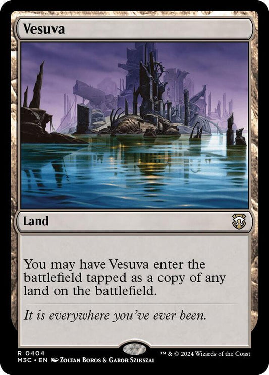 Vesuva (Ripple Foil) [Commander: Modern Horizons 3] 404