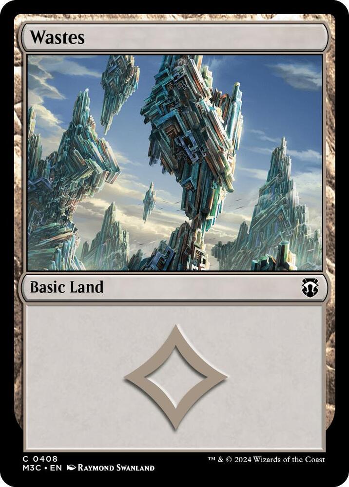Wastes (Ripple Foil) [Commander: Modern Horizons 3] 408