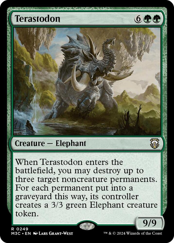 Terastodon (Ripple Foil) [Commander: Modern Horizons 3] 249