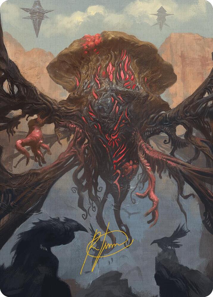 Inversion Behemoth Art Card (Gold-Stamped Signature) [Art Series: Modern Horizons 3] 27