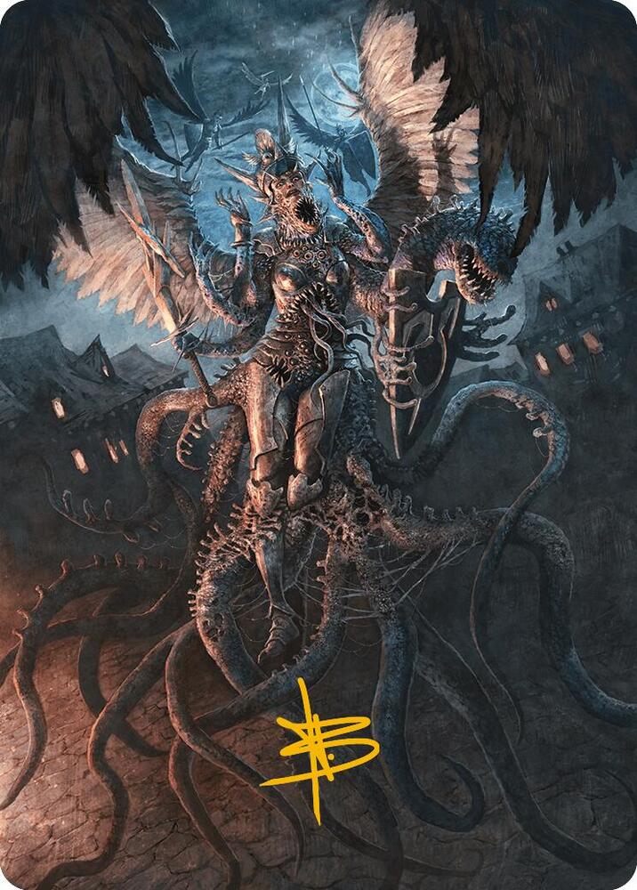 Angelic Aberration Art Card (Gold-Stamped Signature) [Art Series: Modern Horizons 3] 28