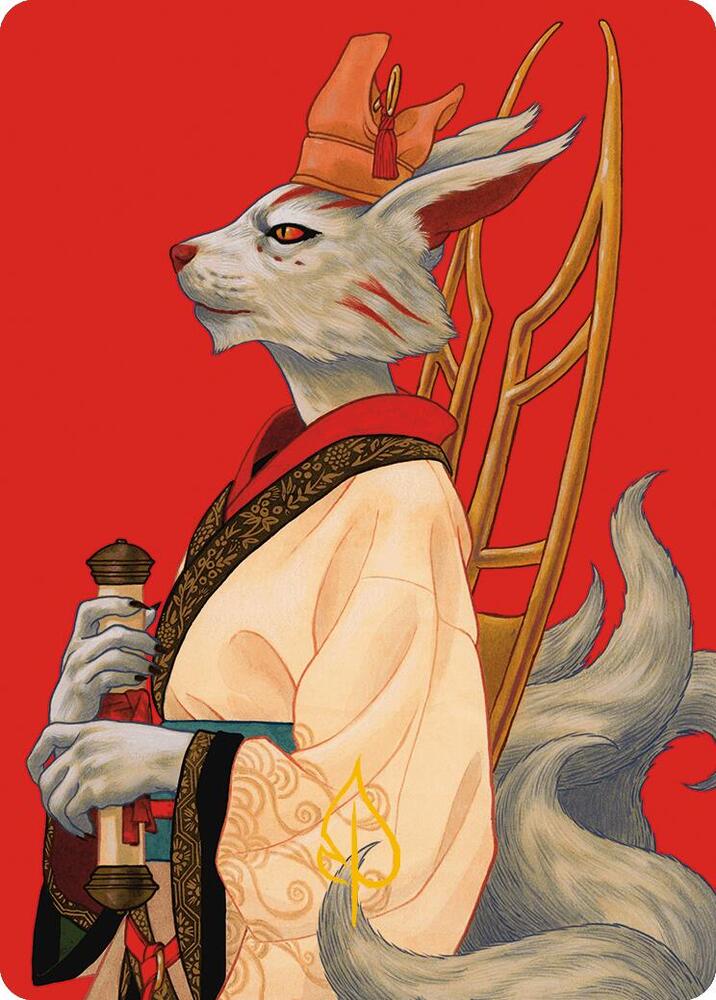 Pearl-Ear, Imperial Advisor Art Card (Gold-Stamped Signature) [Art Series: Modern Horizons 3] 45