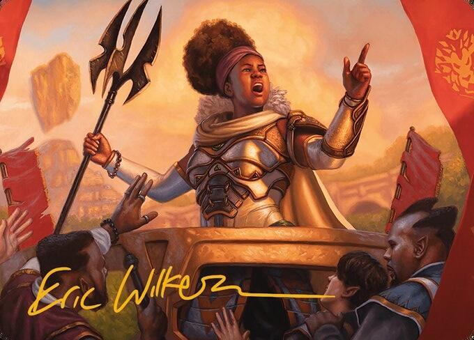Recruiter of the Guard Art Card (Gold-Stamped Signature) [Art Series: Modern Horizons 3] 21
