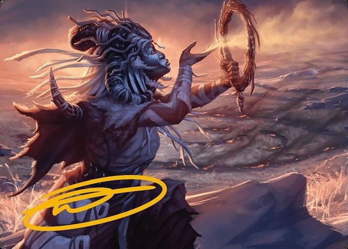 Witch Enchanter Art Card (Gold-Stamped Signature) [Art Series: Modern Horizons 3] 16
