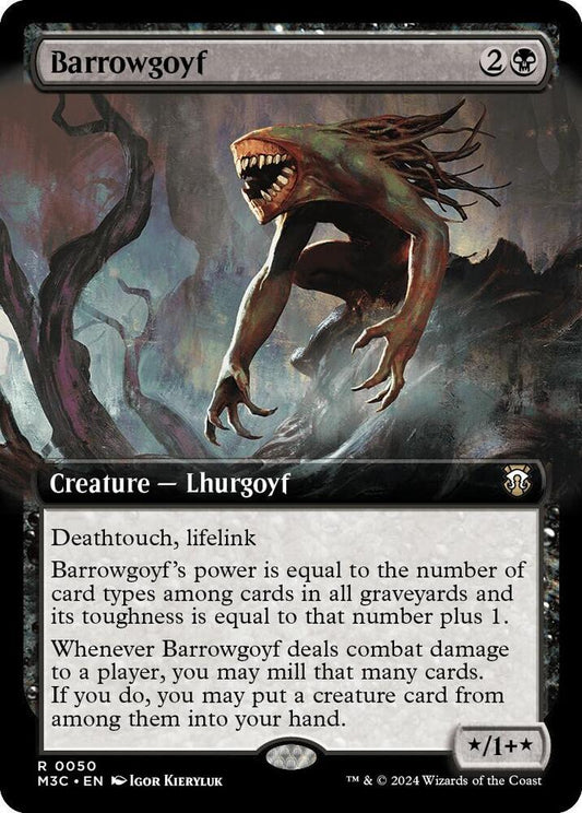 Barrowgoyf (Extended Art) (Ripple Foil) [Commander: Modern Horizons 3] 50