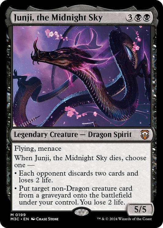 Junji, the Midnight Sky (Ripple Foil) [Commander: Modern Horizons 3] 199