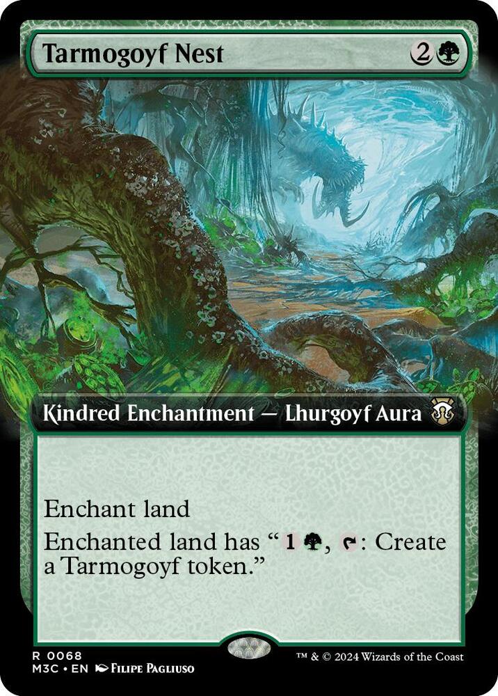 Tarmogoyf Nest (Extended Art) [Commander: Modern Horizons 3] 68