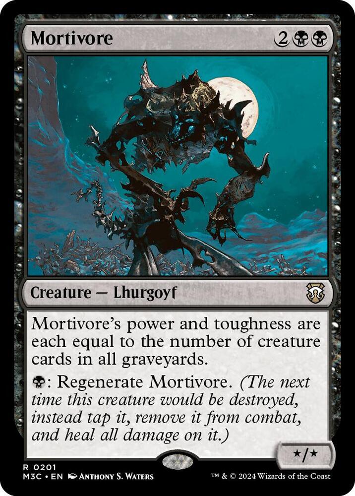 Mortivore (Ripple Foil) [Commander: Modern Horizons 3] 201