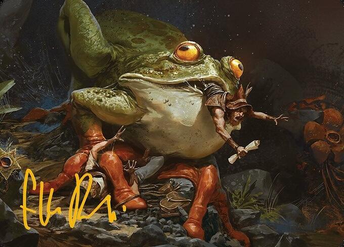 Rampant Frogantua Art Card (Gold-Stamped Signature) [Art Series: Modern Horizons 3] 32