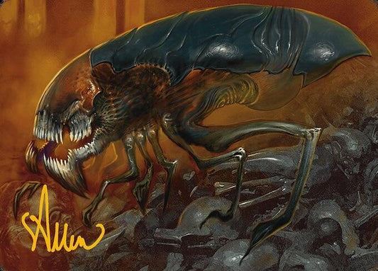 Cranial Ram Art Card (Gold-Stamped Signature) [Art Series: Modern Horizons 3] 13