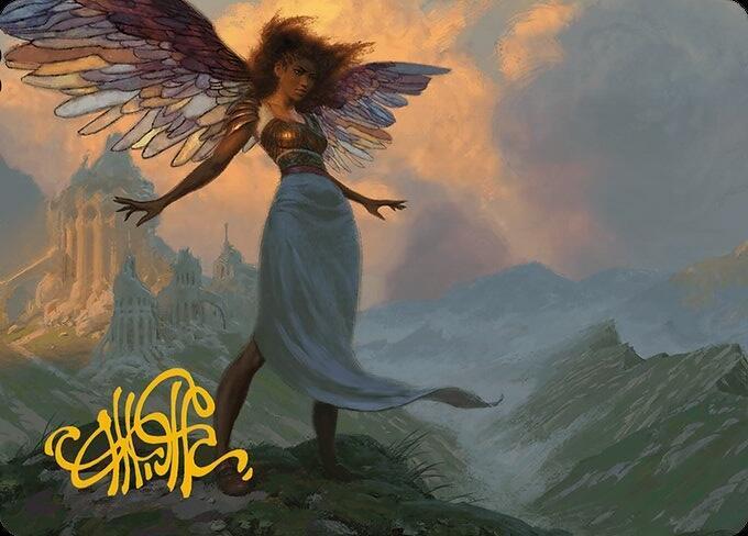 Glasswing Grace Art Card (Gold-Stamped Signature) [Art Series: Modern Horizons 3] 19