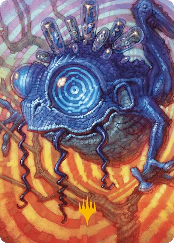 Psychic Frog Art Card (Gold-Stamped Planeswalker Symbol) [Art Series: Modern Horizons 3] 41