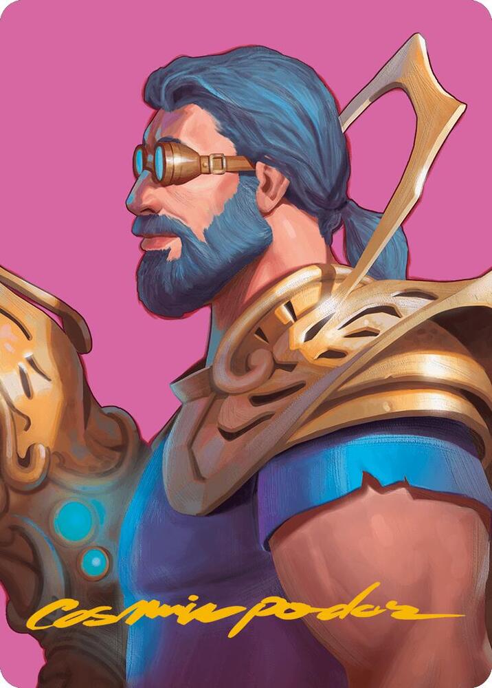 Satya, Aetherflux Genius Art Card (Gold-Stamped Signature) [Art Series: Modern Horizons 3] 26