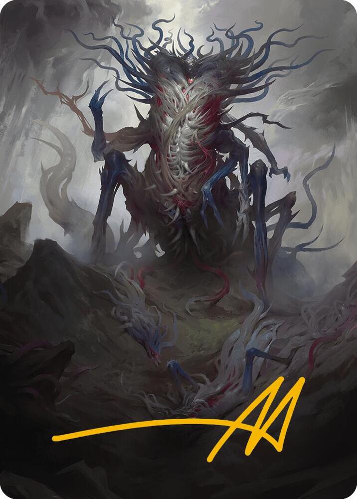 Azlask, the Swelling Scourge Art Card (Gold-Stamped Signature) [Art Series: Modern Horizons 3] 25