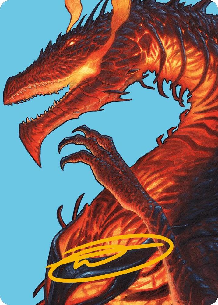 Herigast, Erupting Nullkite Art Card (Gold-Stamped Signature) [Art Series: Modern Horizons 3] 44