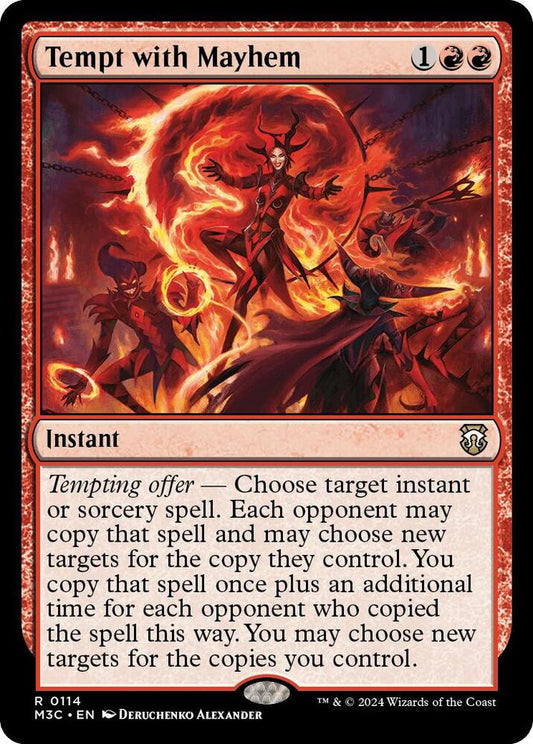 Tempt with Mayhem [Commander: Modern Horizons 3] 114
