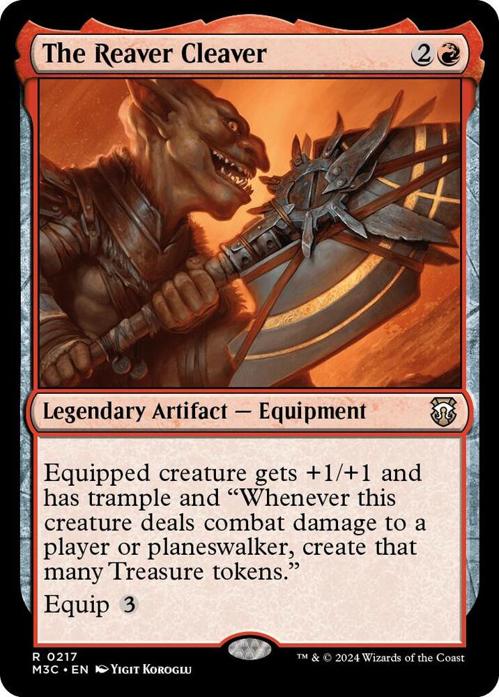 The Reaver Cleaver (Ripple Foil) [Commander: Modern Horizons 3] 217