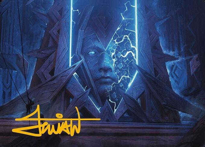 Stone Idol Generator Art Card (Gold-Stamped Signature) [Art Series: Modern Horizons 3] 35