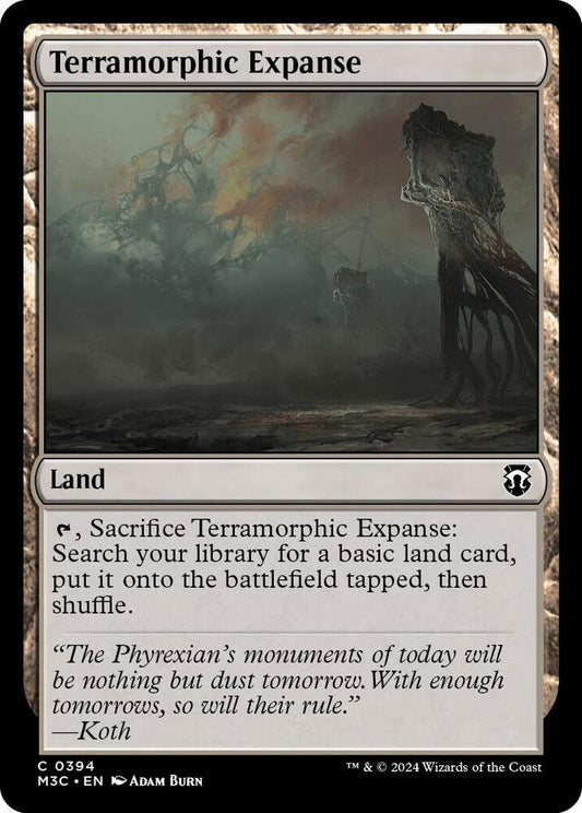 Terramorphic Expanse (Ripple Foil) [Commander: Modern Horizons 3] 394