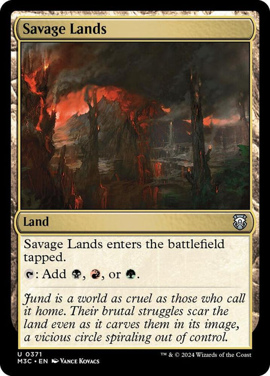 Savage Lands (Ripple Foil) [Commander: Modern Horizons 3] 371