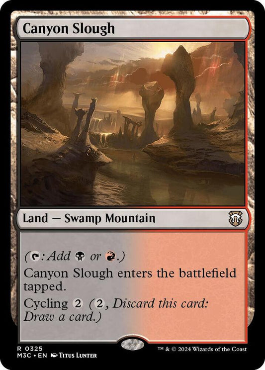Canyon Slough (Ripple Foil) [Commander: Modern Horizons 3] 325