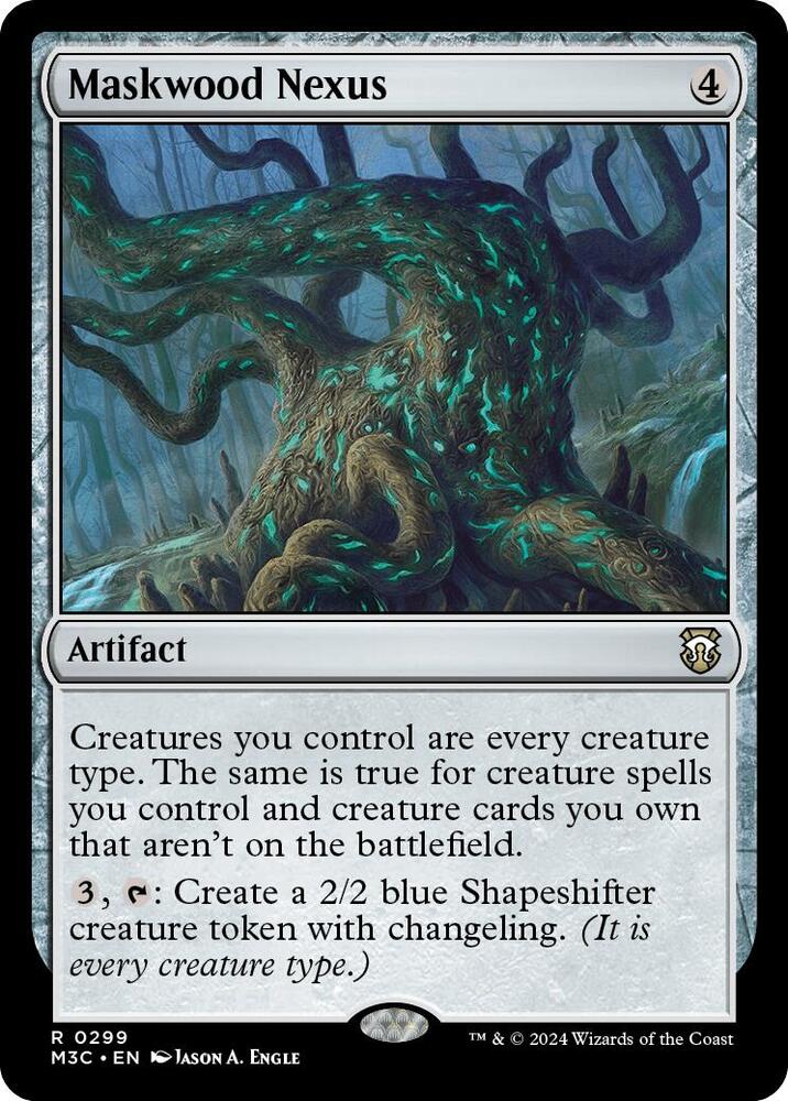 Maskwood Nexus (Ripple Foil) [Commander: Modern Horizons 3] 299