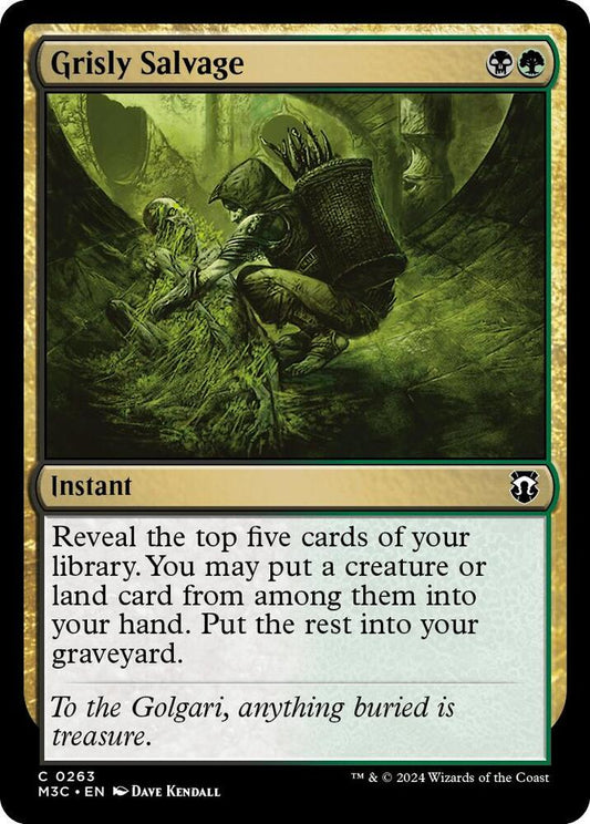 Grisly Salvage (Ripple Foil) [Commander: Modern Horizons 3] 263