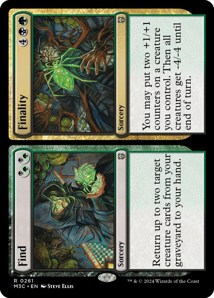 Find // Finality (Ripple Foil) [Commander: Modern Horizons 3] 261