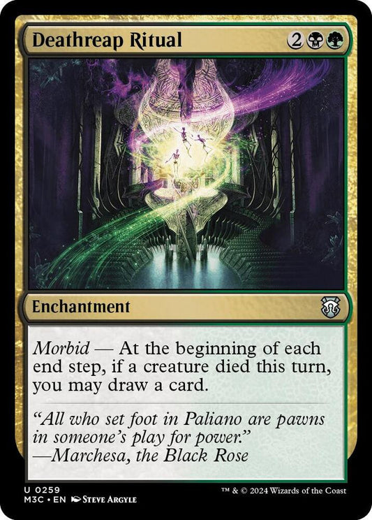 Deathreap Ritual (Ripple Foil) [Commander: Modern Horizons 3] 259