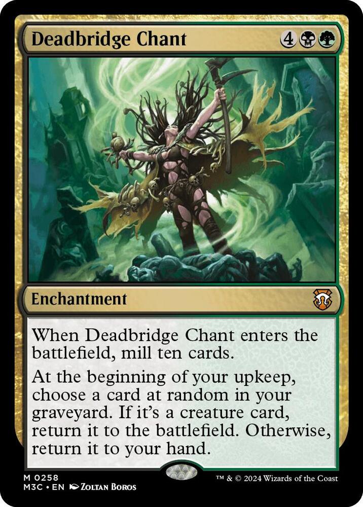 Deadbridge Chant (Ripple Foil) [Commander: Modern Horizons 3] 258