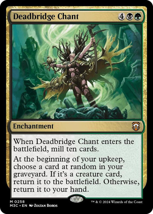 Deadbridge Chant (Ripple Foil) [Commander: Modern Horizons 3] 258
