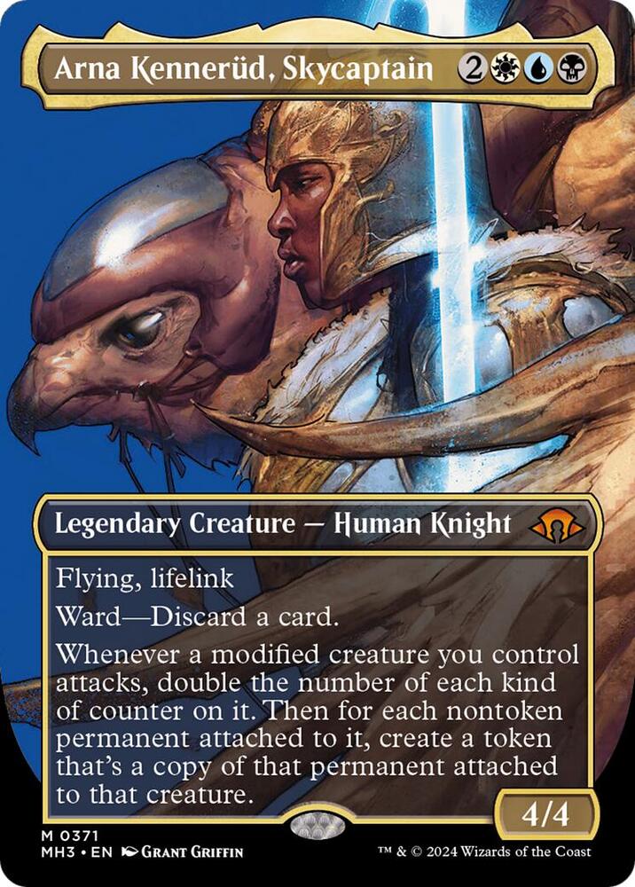 Arna Kennerud, Skycaptain (Borderless) [Modern Horizons 3] 371