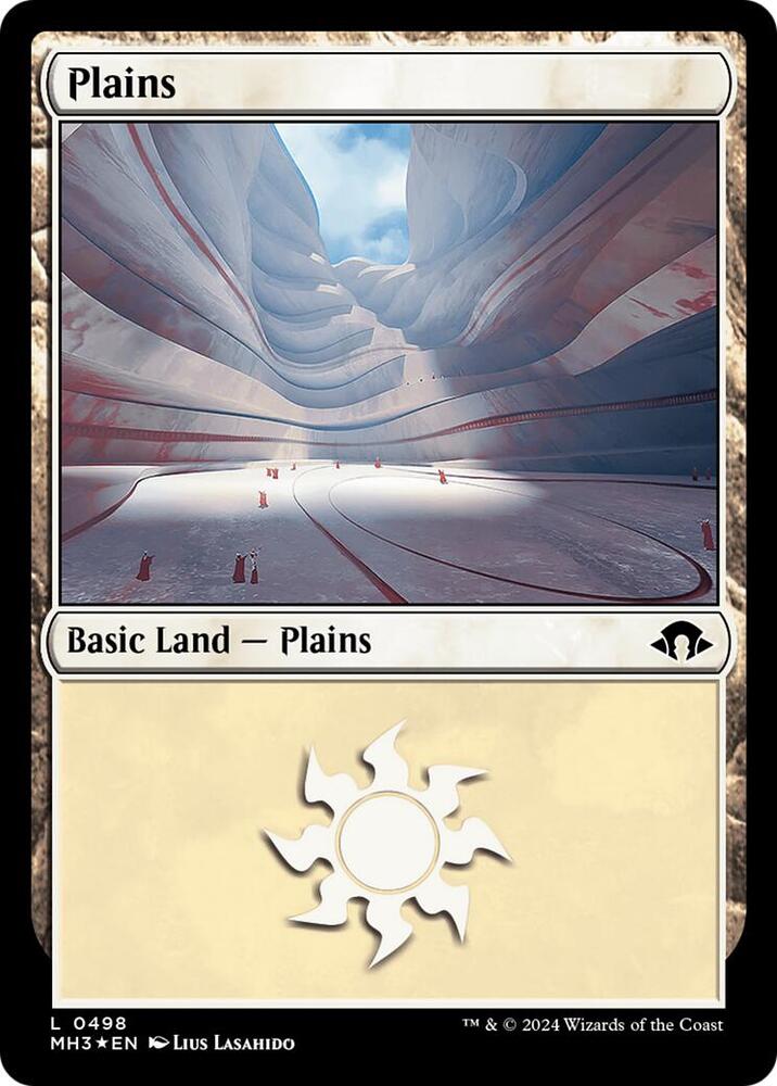 Plains (0498) (Ripple Foil) [Modern Horizons 3] 498