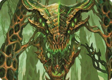 Colossal Dreadmask Art Card [Art Series: Modern Horizons 3] 8