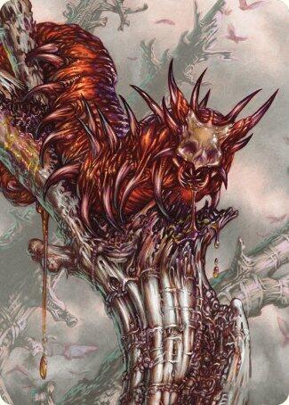 Grist, Voracious Larva Art Card [Art Series: Modern Horizons 3] 53