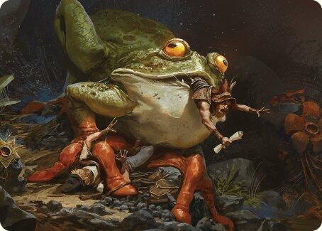 Rampant Frogantua Art Card [Art Series: Modern Horizons 3] 32