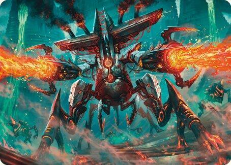 Exterminator Magmarch Art Card [Art Series: Modern Horizons 3] 33